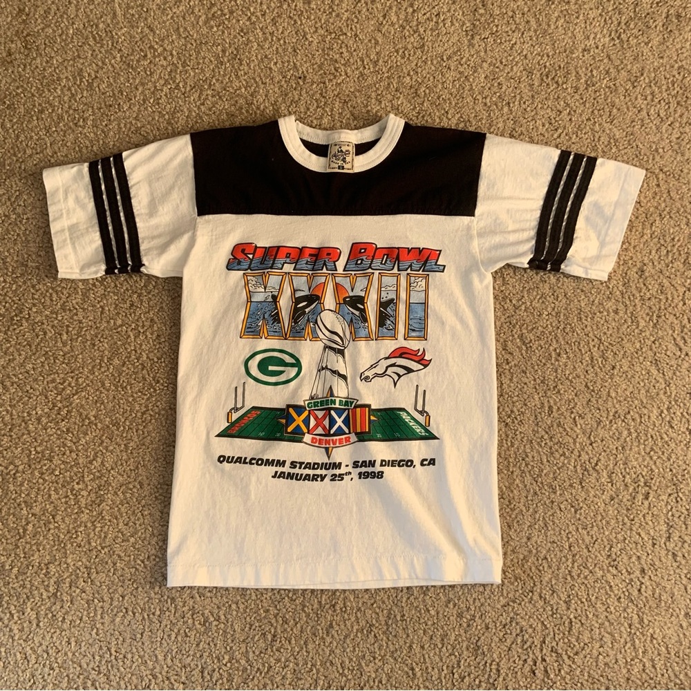 Green Bay Packers Alore USA 1998 Super Bowl XXXII T-Shirt S